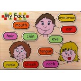 Wooden My Face Puzzle